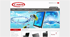 Desktop Screenshot of canonerbil.com